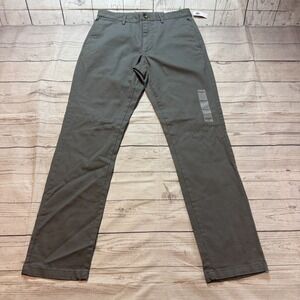 NWT Old Navy Slim Chinos Casual Slacks Pants Gray Men's Size 30x32